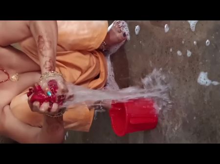 Handsome Village Bhabhi Toilet Pissing Pornography