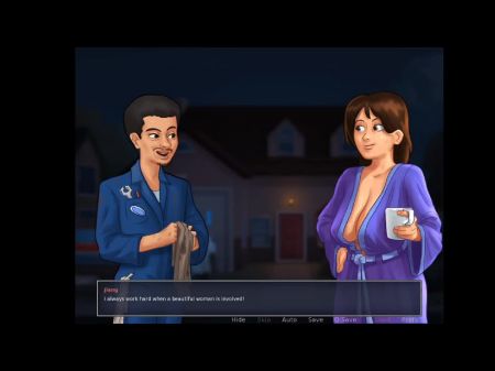Summertime Saga #31 - Deviant Tenant Caught By His Landlady With Her Underpants