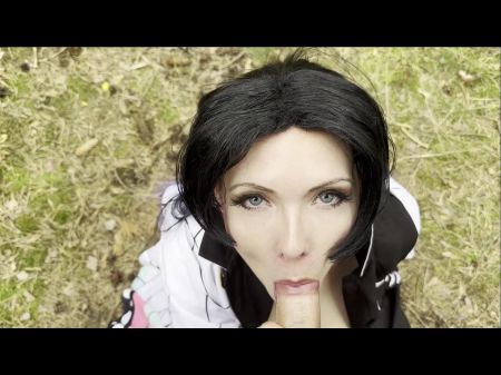 Satan Slayer Kanae Costume Play In The Woods – Barred Lust In The Open Air !