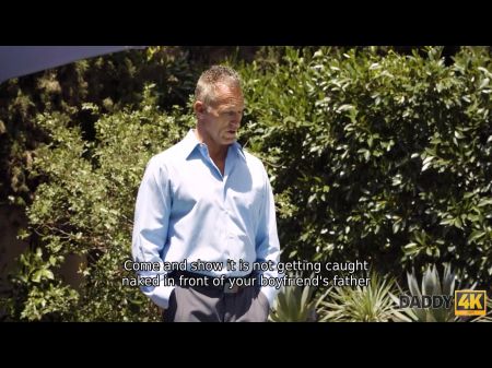 Daddy4k. Бассейн становится хорошим местом для Minxs Hot Xxx с папой Bf 