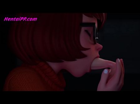 Призрачные пенисы атаковали Вельма (пародия на Скуби Ду) мультфильм без цензуры 