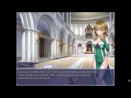 Ambrosia Hentai Game EP1 Sexy Dexy Nun Fights Naked Flower Girl 