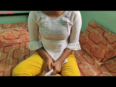 Дези деревня Мили Мили Тесная киска хинди разговоры секс видео с ее сводным братом ххх, Desi 18+ индийской красавицы, плотная киска, трахая 