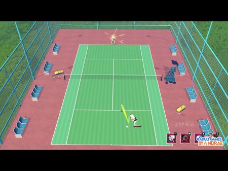 EP14: Hentai -Szenen mit Maureen, Chris und Evonne Academy Love Saga: Tennis Angels Ex 