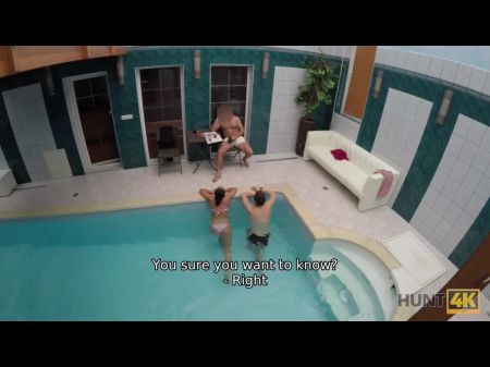 Hunt4k. La puta barata hace todo lo posible para quedarse en Spa con su novio 