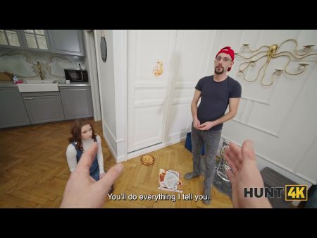 Hunt4k . Snatch For Pizza