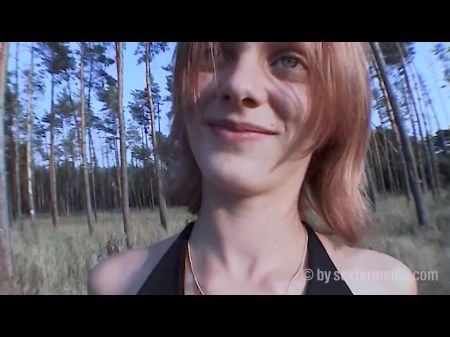 Outdoor Fuck mit der Young Fuck Stute 