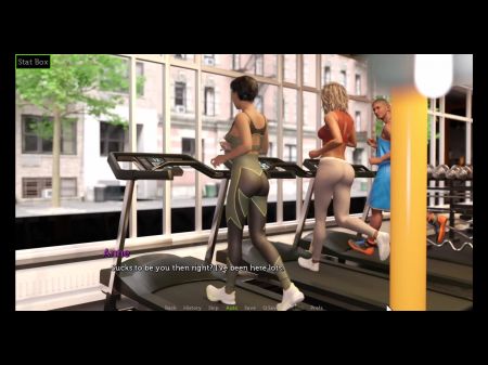 The Adventurous Couple #43 - Anne Went To The Gym . Donny Had Dinner At Anne