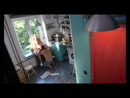 Youthfull Fair Haired Bjs Elderly Guy In The Kitchen