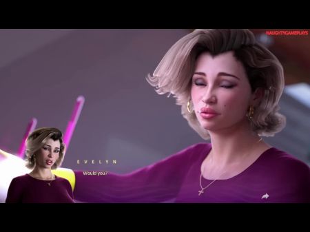 Milf Sexy Tetona Se Atascó Y Luego Se Folló El Culo, Milf Se Atascó Una Gran Polla Ayudará A Sus Escenas De Sexo Apocalust. 3d 