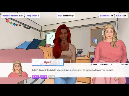 College -wahnsinn: Heißeste Indische Mädchen Savita Am College - Ep8 