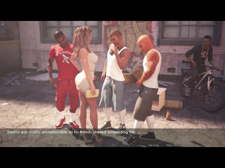 Esposa e madrasta Awam Hot Scenes #22 Boobs mostram e tocam o jogo 3D 