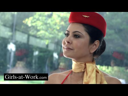 Ein Trio von Fluggesellschaften 