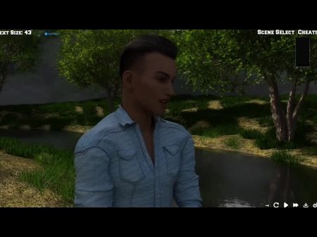 Wer wird einen nackten vor Eifel Tower nehmen? 3d 