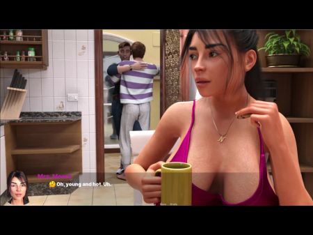 gelangweilte Frau 2 Frau Moore ist einfach so geil und möchte einen Orgasmus bekommen, was sie tun wird 