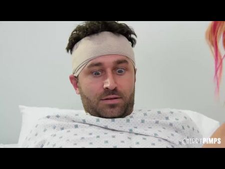 Huge Titties Towheaded Cougar Nurse Gives Her Patient A Bj