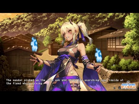 EP9: Footjob مزدوج مع Manari و Yutaka Half Demon Shinobi 