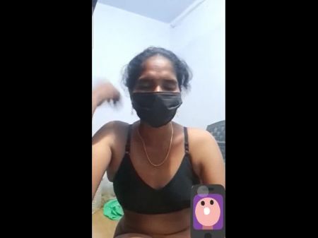 Cliente completo disfrutado en videollamados indios tamil tamil tía 