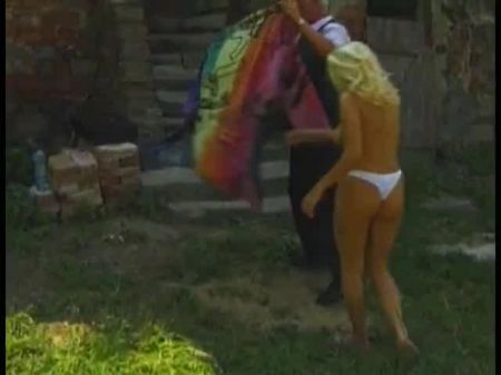 Lecherous Dude Fools Around With A Duo Of Youthful Dolls From The Eu