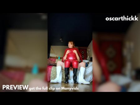 My Shameless Latex Hoe Preview - Oscar Thickk & Shannon High-heeled Slippers