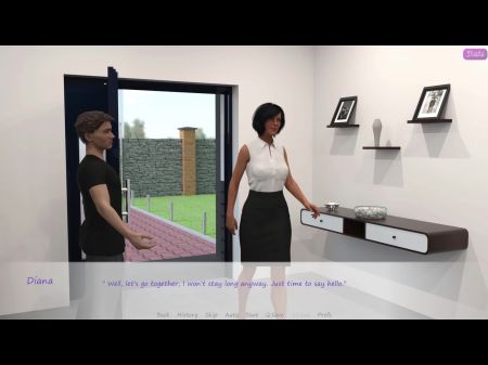 زوجتي زوجة أخي #10 أعطتني ديانا وظيفة لتنظيف حمام السباحة لها 