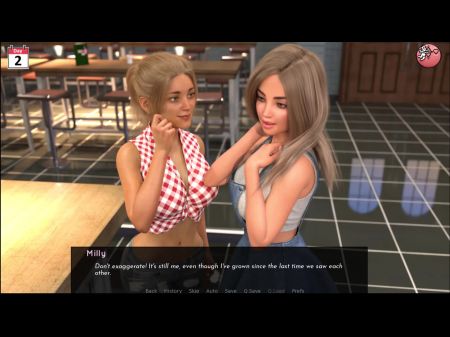 我的Milly 2 Linda知道如何给BJ Sophia如此逗弄