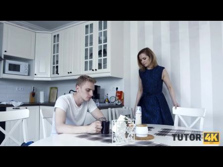Tutor4k . Man Hard-core Tutor Using Lashed Fluid And His Swell