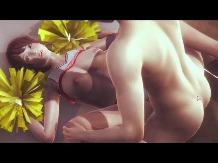 أنيمي فتاة المشجع مارس الجنس HARD 