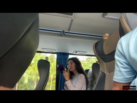 Society Salami Wanking Off On A Bus Total Of People - Made Him Cum Strong By Hand ! - Salami Demonstrating