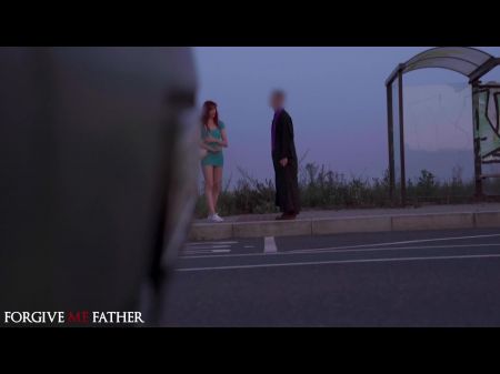 娇小的法国红发努力迅速他妈的公众接通，安娜·亚德（Anna Yade Doggystyle）的女牛仔deepthroat 