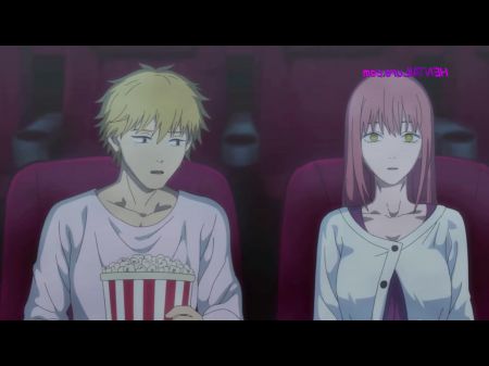 An Intense Cinema Date: Denji Realizes Makima’s Game Is More Than Just A Tape ! Xxx Parody