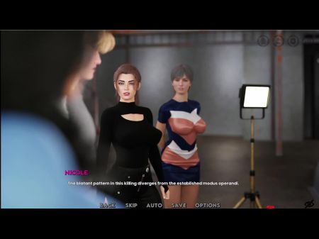 看不见的本能5妮可（Nicole）参加了一个聚会。 