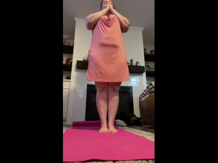 BBW MOM KINKY KATIE YOGA IN EINEM NIGHTHAWN LIVE AUF TIKTOK 