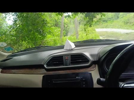 Gerente de la oficina que disfruta del romance caliente con colega casado dentro del auto Parte 1 