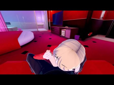 查理·波夫（Charlie Pov）在酒店里努力操纵。 Hazbin Hotel无尽