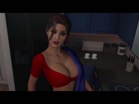 性感的Savita Bhabhi Aur大黑公鸡Devar第3部分