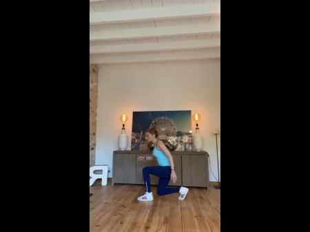 Sandrine Arcizet Gym Instagram 31 Trio 2020