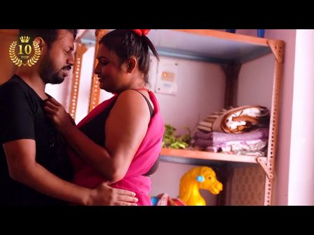 看到Desi Big Kadu像牛奶蔬菜Bhabhiji一样，房子的所有者无法阻止自己离开