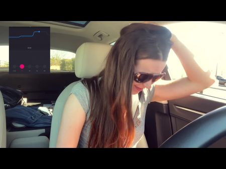 Cumming Embarassingly Hard In A Starbucks Drive Through (lush Control Part 2)