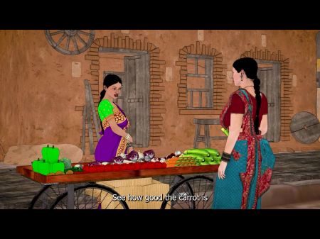 esposa desi traiu então seu marido fodeu a vendedora de vegetais 