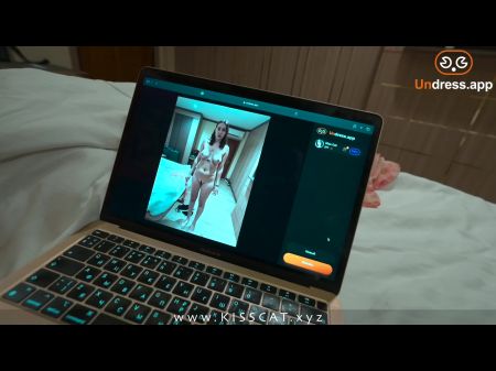 Milf Caught A Neighbor Masturbating Off To Her Bare Photo From Strip . App And Shares Bed In Hotel Room