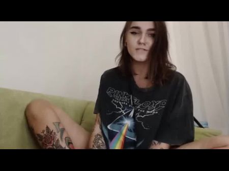 Punk Chick Touches Vag , Sings , And Unveils Hefty Fun Bags