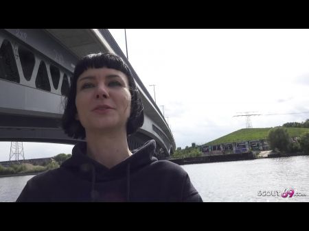 Tall Bony French Girl Delfine Dahlia Pickup And Chat To Casting Pummel