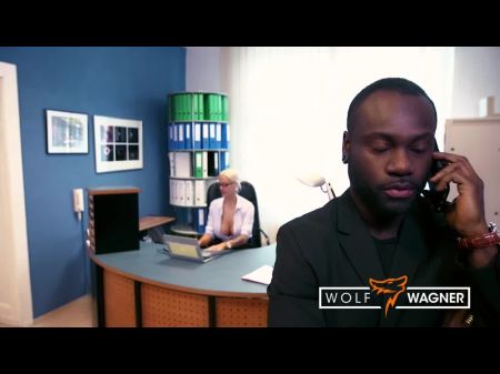 The Chief Penetrates His New Office Fuckslut Lena Lay ! Wolfwagner . Com