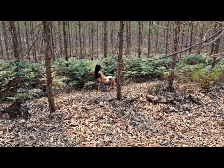 esposa folla extraño en el bosque 