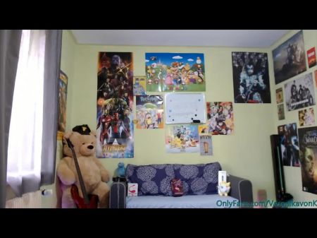 Buxomy Angel Sandy-haired Has A Large Bosom