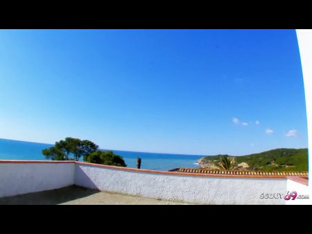 Harsh Outdoor Holiday Anal Hook-up For Sandy-haired Mid-aged Zazel By Senior Large Tourist