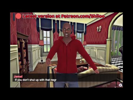 Schwarzer Tyrann dominiert MILF-Mutter vor Cuckold-Stiefsohn-Toon 