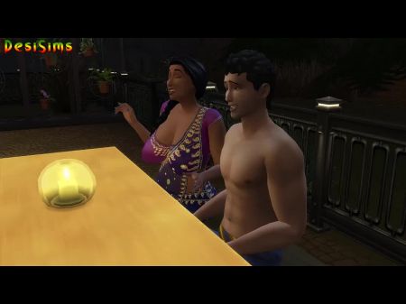 Part Three - Indian Nasty Big-titted Aunty Shwetha With 2 Young Guys