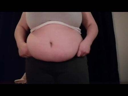 Legacy Melonie Kares - Huge-chested Bbw Stomach And Udders Play Brassiere And Panties Undress